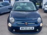 Gebraucht Fiat 500 Lounge 69 PS (50 kW) 2020 Blau Kleinwagen