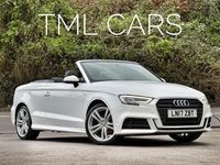 Used Audi A3 Cabriolet S-Line 2017 White Cabriolet