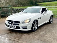 Used Mercedes SLK250 AMG 204 HP (150 kW) 2013 White Cabriolet