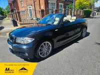 Used BMW 118 Cabriolet M Sport 143 HP (105 kW) 2009 Black Cabriolet