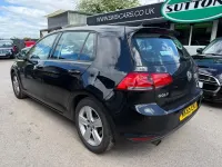 Used VW Golf VII Edition 115 HP (84 kW) 2016 Black Hatchback