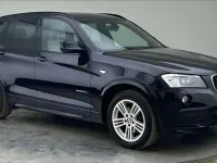 Used BMW X3 M Sport 184 HP (135 kW) 2013 Black SUV