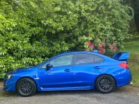 Used Subaru WRX STI 295 HP (216 kW) 2016 Blue Sedan