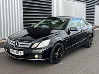 Used Mercedes E350 SE 2010 Black Coupe