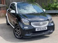 Used Smart ForFour Premium 71 HP (52 kW) 2015 Black Hatchback