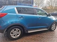 Used Kia Sportage 115 HP (84 kW) 2012 Blue SUV