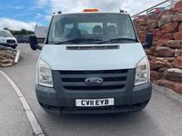 used Ford Transit TDCi 115ps FLATBED TIPPER IMMACULATE TRUCK LONG ONE STOP BODY