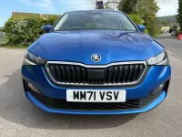 Used Skoda Scala SE Technology 2022 Blue Hatchback