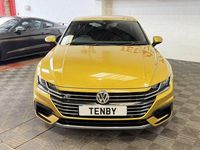 Used VW Arteon R-line 190 HP (139 kW) 2018 Yellow Hatchback