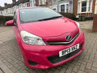 Used Toyota Vitz 2025 Pink Hatchback