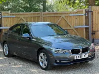 Begagnad BMW 320 Sport Line 2018 Grå Sedan