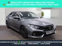 Used Honda Civic EX 129 HP (94 kW) 2017 Grey Hatchback