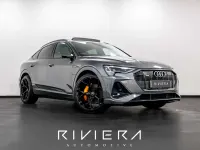 Begagnad Audi e-tron Sportback Advanced 300 kW (408 HK) 2021 Grå SUV