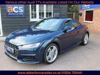 Used Audi TT Sport 245 HP (180 kW) 2019 Blue Coupe