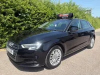 Used Audi A3 Sportback Comfort 2018 Black Hatchback