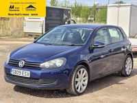 Used VW Golf VI S 102 HP (75 kW) 2009 Blue Hatchback