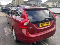 Used Volvo V60 SE 2015 Red Estate