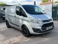 Używany Ford Transit Custom Trend 105 KM (77 kW) 2017 Srebrny Van