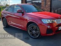 Used BMW X4 M Sport 255 HP (187 kW) 2017 Red SUV