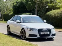 Used Audi A6 Black Edition 2014 White Sedan