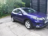Used Nissan Qashqai Acenta Premium 2018 Blue SUV