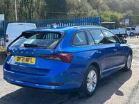 Used Skoda Octavia SE 116 HP (85 kW) 2022 Blue Estate