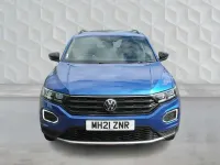 Usado VW T-Roc Black Edition 150 HP (110 kW) 2021 Azul SUV