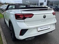 Used VW T-Roc Cabriolet R-line 150 HP (110 kW) 2024 White Cabriolet