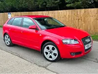 Used Audi A3 Sport 170 HP (125 kW) 2006 Red Hatchback