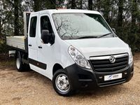 used Vauxhall Movano 3500 L3 HDT Double Cab Dropside Tipper (DRW) RWD 2.3CDTi Euro 5 (125ps)