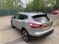 Used Nissan Qashqai N-TEC 115 HP (84 kW) 2015 Silver SUV