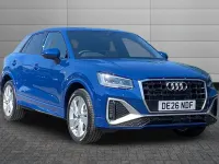 New Audi Q2 S-Line 150 HP (110 kW) 2026 Ascari blue SUV