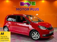 Used Skoda Citigo SE L 60 HP (44 kW) 2018 Red Hatchback