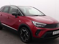 Used Vauxhall Crossland Ultimate 115 HP (84 kW) 2022 Red SUV