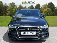 Used Audi A3 S-Line 150 HP (110 kW) 2016 Black Hatchback