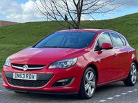 Used Vauxhall Astra SRi 140 HP (102 kW) 2013 Red Hatchback