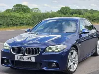 Used BMW 520 M Sport 190 HP (139 kW) 2016 Blue Sedan