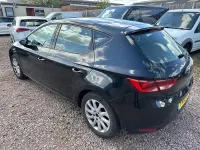Usado Seat Leon SE 105 HP (77 kW) 2015 Preto Citadino