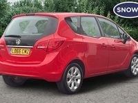 Used Vauxhall Meriva 101 HP (74 kW) 2016 Red MPV