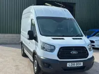 Used Ford Transit 130 HP (95 kW) 2018 White Van