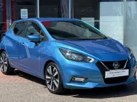 Used Nissan Micra Tekna 92 HP (67 kW) 2021 Blue Hatchback