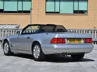 Used Mercedes SL500 1996 Silver Cabriolet