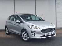 Used Ford Fiesta Zetec 85 HP (62 kW) 2018 Silver Hatchback