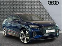 Used Audi Q4 Sportback e-tron Black Edition 206 kW (281 HP) 2025 Blue SUV