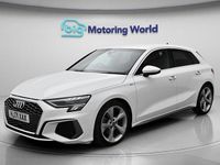 Used Audi A3 Sportback S-Line 150 HP (110 kW) 2021 White Hatchback
