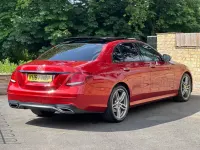 Used Mercedes E220 AMG Line Premium 2017 Red Sedan