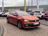 Used VW Polo R-line 113 HP (83 kW) 2020 Orange Hatchback