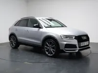 Used Audi Q3 Black Edition 150 HP (110 kW) 2018 Silver SUV