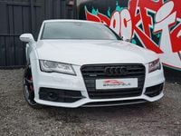 Used Audi A7 Sportback Black Edition 313 HP (230 kW) 2014 White Hatchback