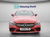 Usado Mercedes C200 AMG line 198 HP (145 kW) 2019 Vermelho Coupé